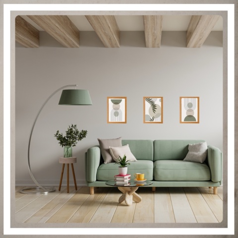Ramka 40x30 na zdjęcia puzzle plakat drewniana rama mdf z pleksi wkładką