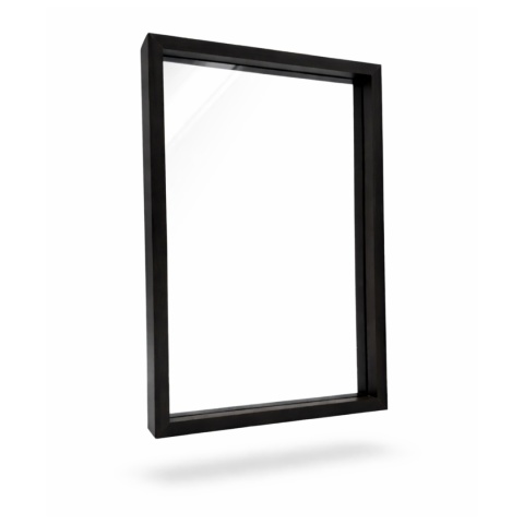 Ramka na zdjęcie obrazki 21x30 cm FLOAT przezroczysta z mdf podwójna plexsi
