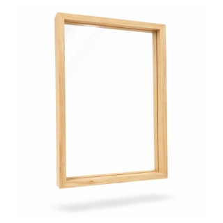 Ramka na zdjęcie obrazki 21x30 cm FLOAT przezroczysta z mdf podwójna plexsi