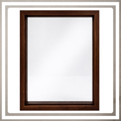 Ramka na zdjęcie obrazki 21x30 cm FLOAT przezroczysta z mdf podwójna plexsi