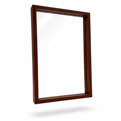 Ramka na zdjęcie obrazki 21x30 cm FLOAT przezroczysta z mdf podwójna plexsi