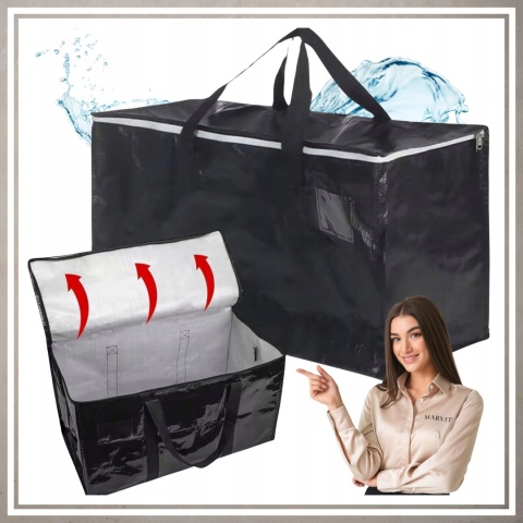 Torba gospodarcza do przechowywania kolor czarny