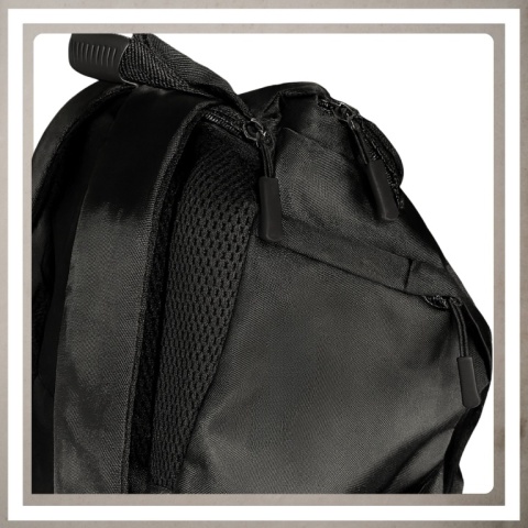 Torba sportowa fitnes na trening siłownię podróż na ramię pojemna Czarna