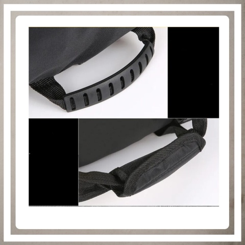 Torba sportowa fitnes na trening siłownię podróż na ramię pojemna Czarna